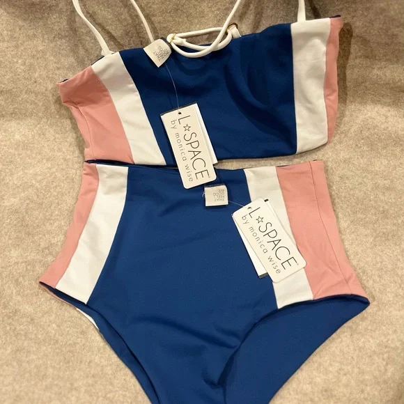 NWT L*Space Portia and Rebel Girl Bikini SET Small - Picture 4 of 8